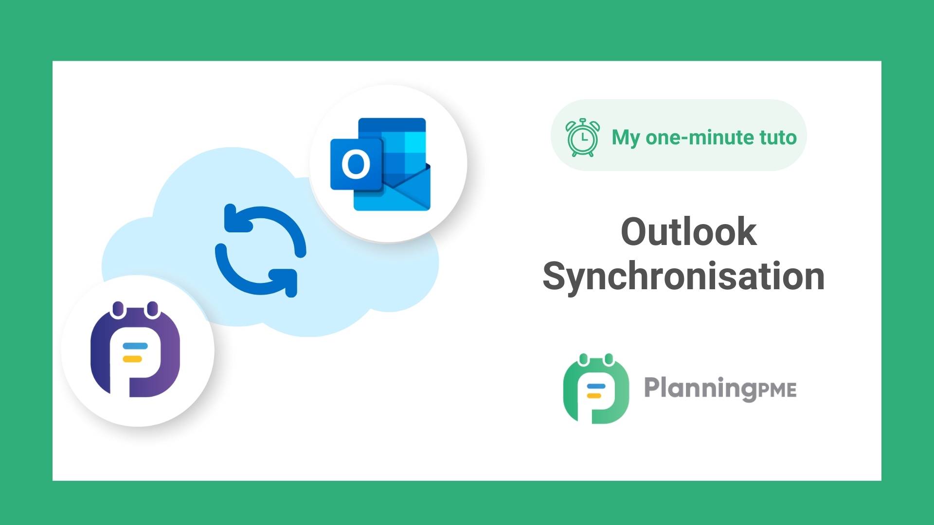 How to synchronise PlanningPME with your Outlook or Google Calendar?