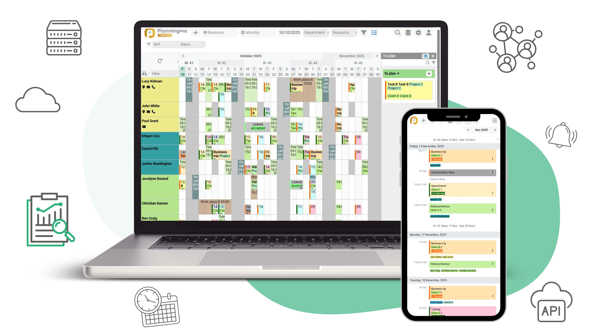 Scheduling solutions - On-Premise and Cloud
